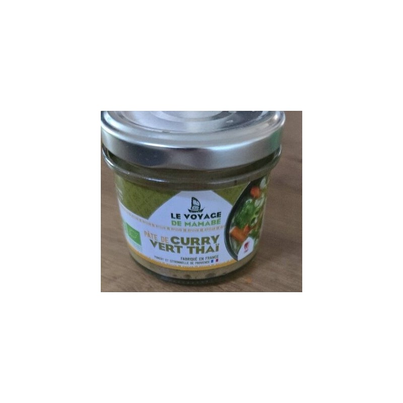 PATE CURRY VERT PATE CURRY VERT