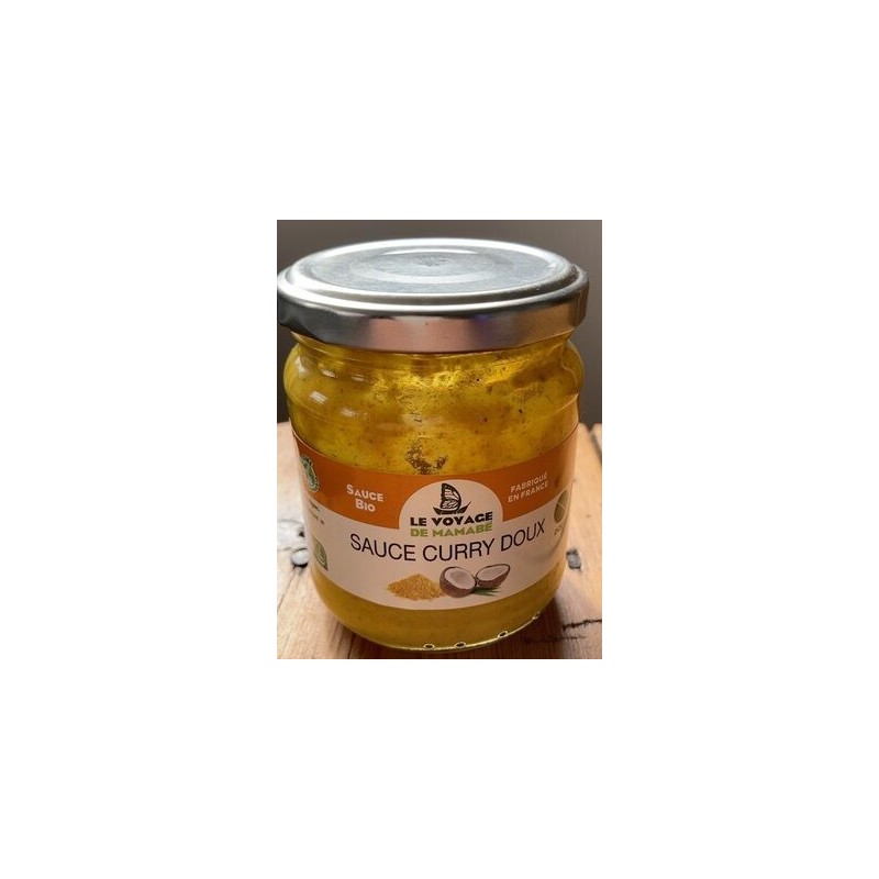 SAUCE MIEL CURRY MADRAS BIO 19