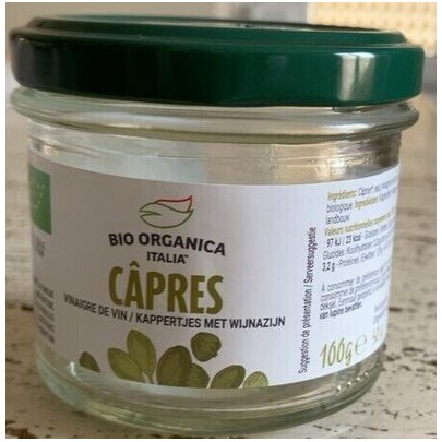 CAPRES AU VINAIGRE BIO 100G