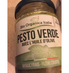 PESTO VERDE BIO HUILE D OLIVE