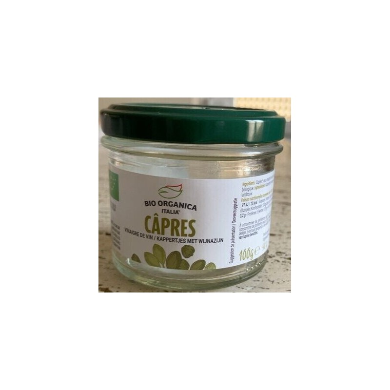 CAPRES AU VINAIGRE BIO 100G