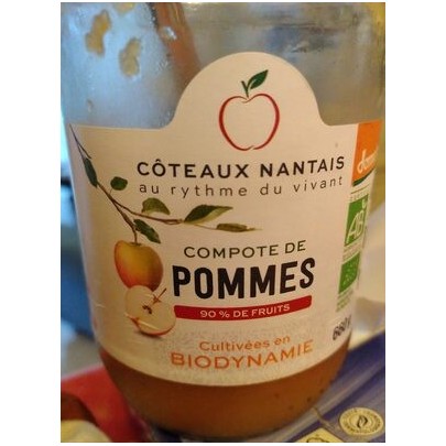 COMPOTE POMMES  660G