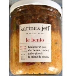 LE BENTO BOULGOUR AUBERGINE 36