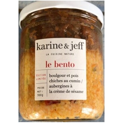 LE BENTO BOULGOUR AUBERGINE 36