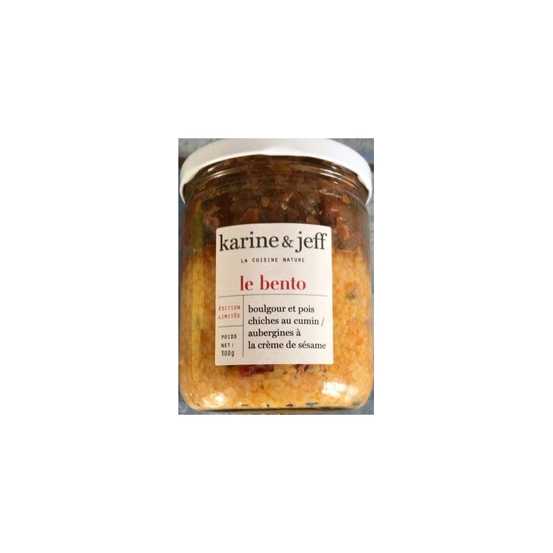 LE BENTO BOULGOUR AUBERGINE 36