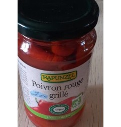 POIVRONS ROUGES GRILLES EN SAU