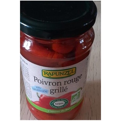 POIVRONS ROUGES GRILLES EN SAU
