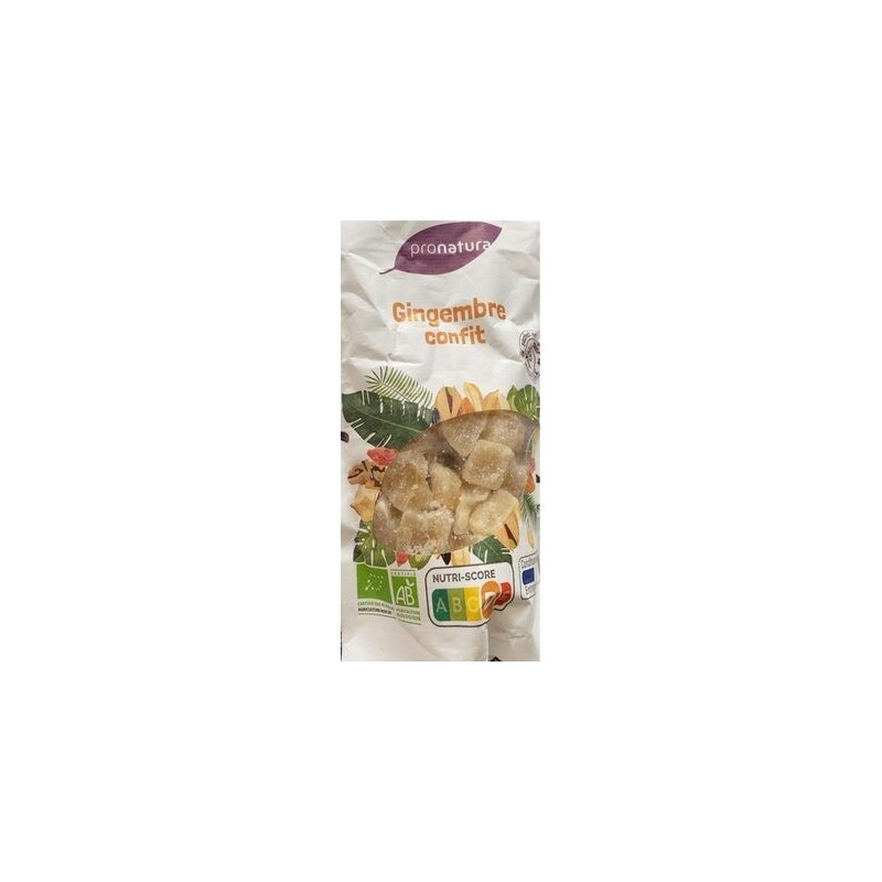 GINGEMBRE CONFIT 250 G