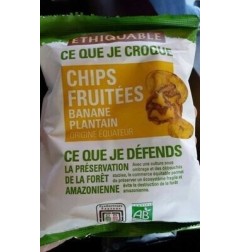 CHIPS FRUITES BANANE BIO 85 G