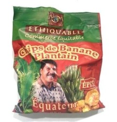 CHIPS EPICES BANANE BIO 85 G