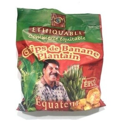 CHIPS EPICES BANANE BIO 85 G
