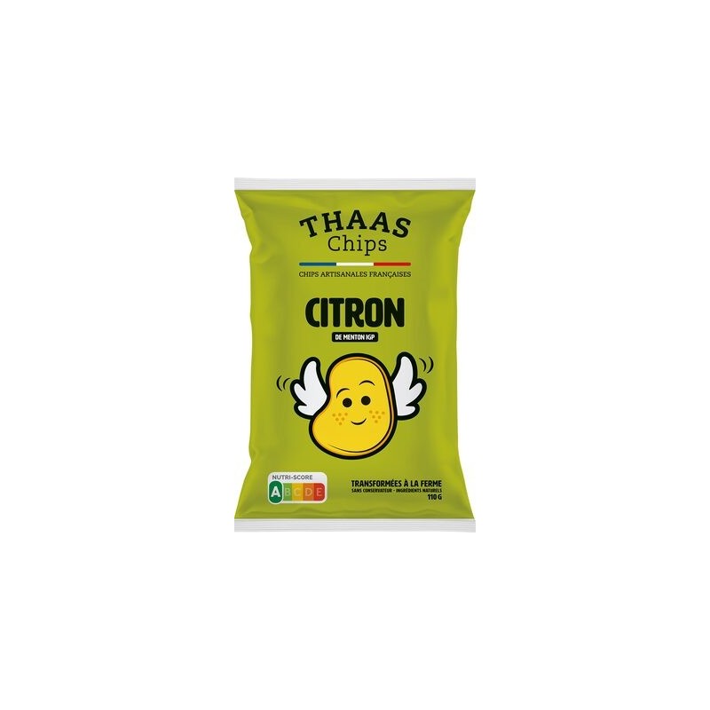 CHIPS CITRON 110 G CHIPS CITRON 110 G