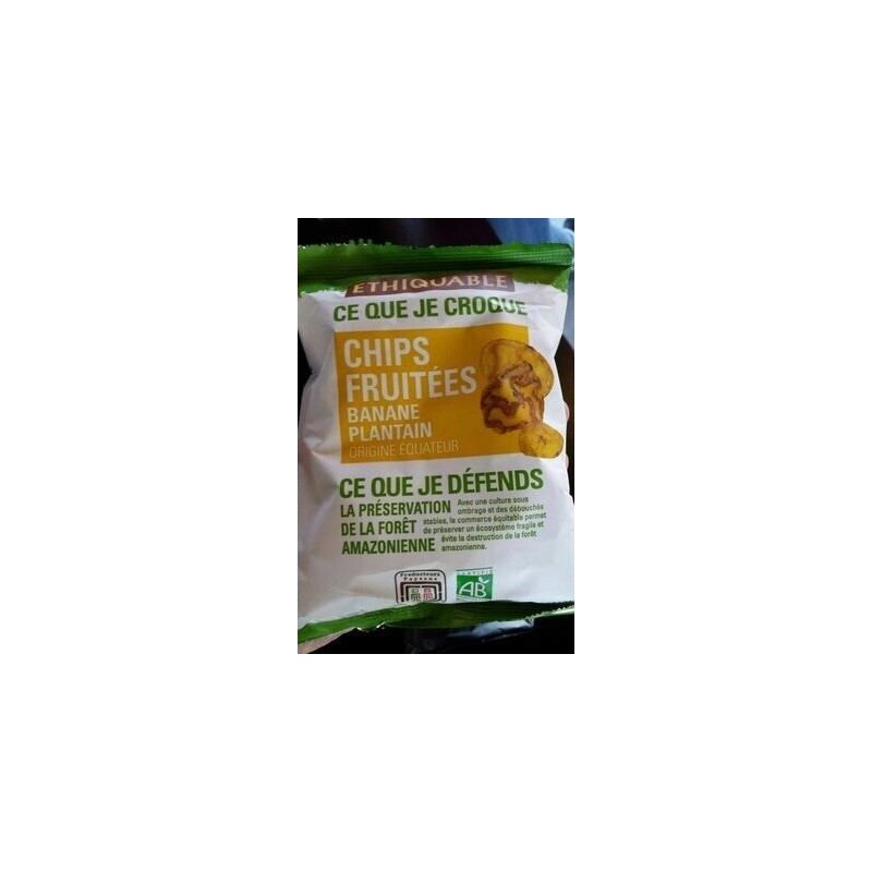 CHIPS FRUITES BANANE BIO 85 G