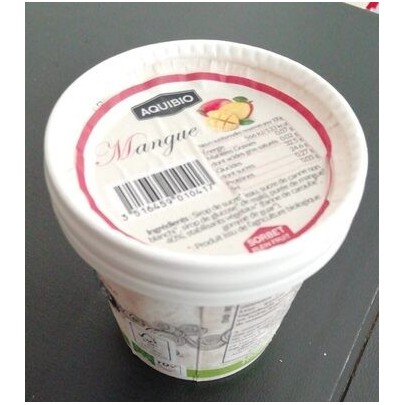 PETIT POT MANGUE AQUIBIO 125ML