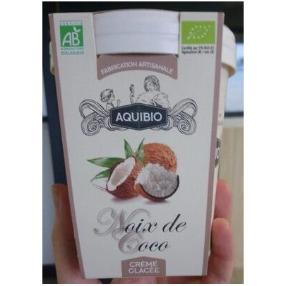CREME GLACEE NOIX DE COCO AQUI
