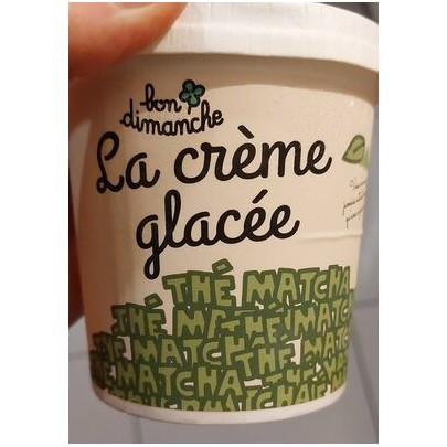 CREME GLACEE THE MATCHA BON DI