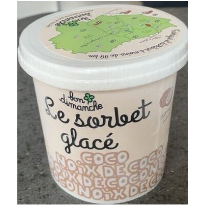 SORBET COCO BON DIMANCHE
