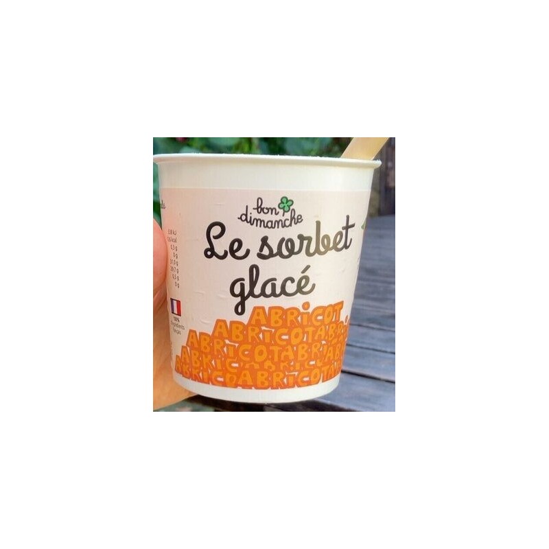 SORBET ABRICOT BON DIMANCHE
