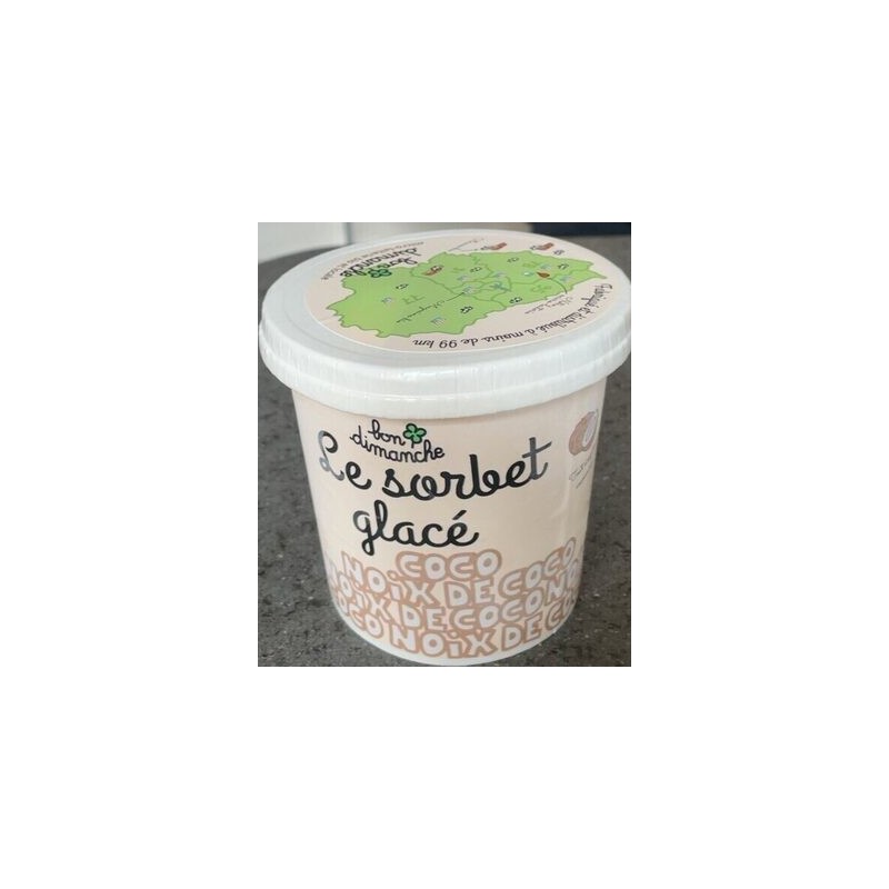 SORBET COCO BON DIMANCHE