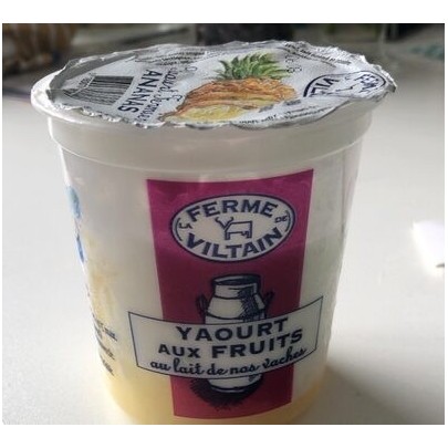 YAOURTS ANANAS 180G
