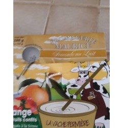 SEMOULE AU LAIT ORANGE FRUITS