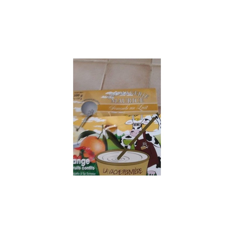 SEMOULE AU LAIT ORANGE FRUITS