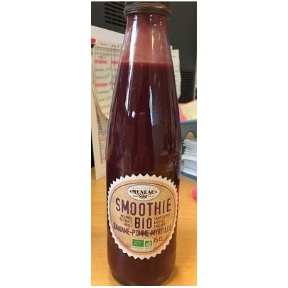 SMOOTHIE BANANE POMME MYRTILLE