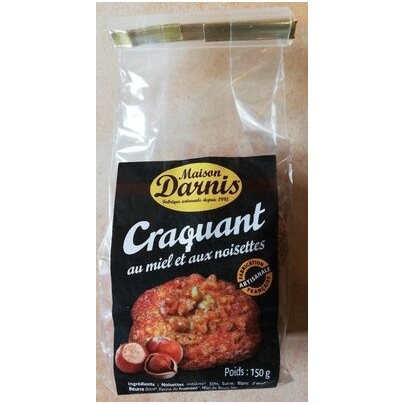 CRAQUANT AU MIEL ET AUX NOISET
