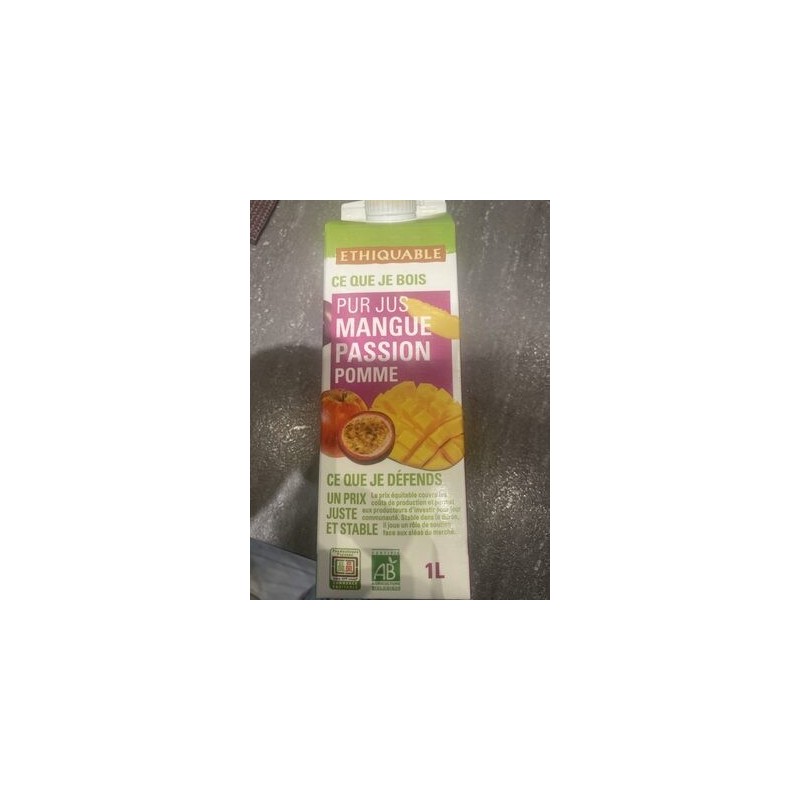 PUR JUS MANGUE POMME PASSION B