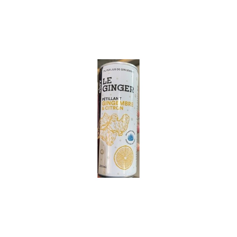 GINGER PETILLANT EN CANETTE, G