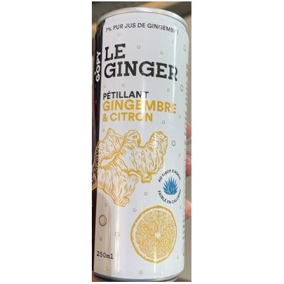 GINGER PETILLANT EN CANETTE, G