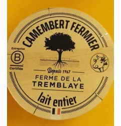CAMEMBERT FERMIER LAIT ENTIER