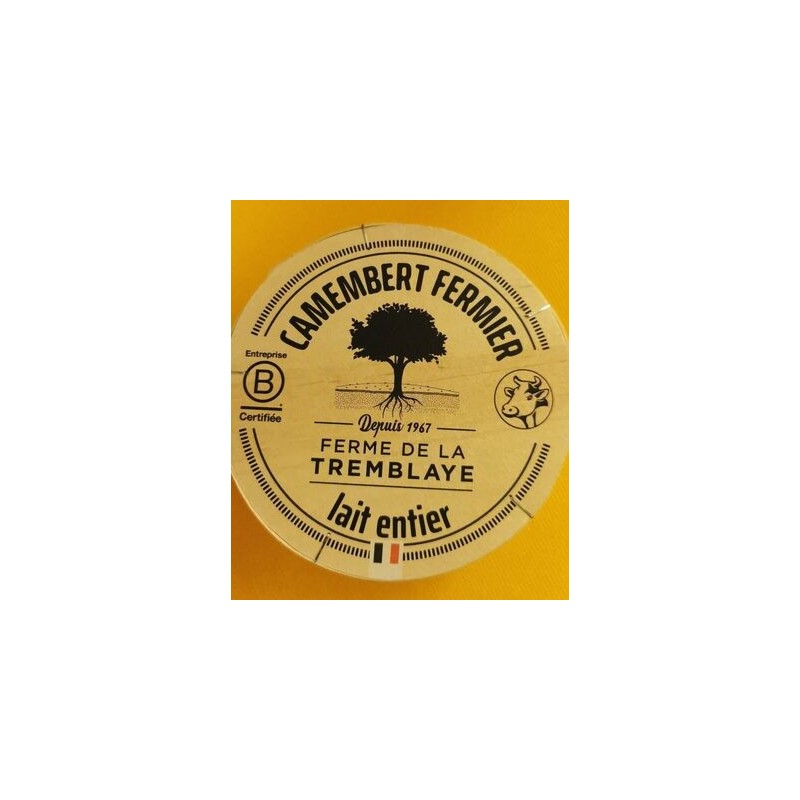 CAMEMBERT FERMIER LAIT ENTIER CAMEMBERT FERMIER LAIT ENTIER